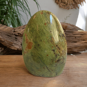 Serpentine 'A' – Pièce décorative polie – Chine