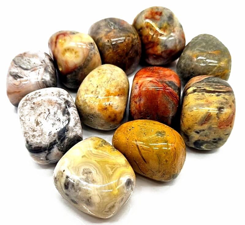 Agate Crazy Lace A roulée – 200 g – Chine