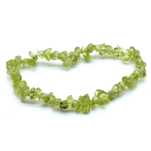 Bracelet Chips en Péridot de Myanmar