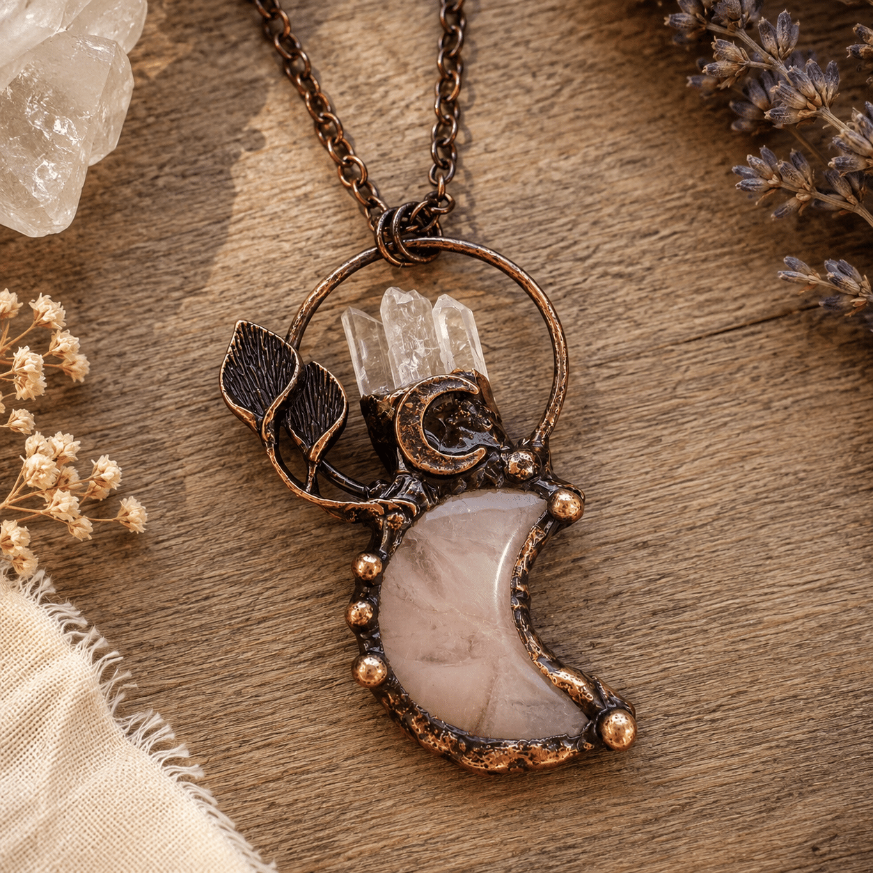 Collier « Lune des Songes »