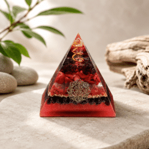 Pyramide « Flamme Sacrée » – 6 cm
