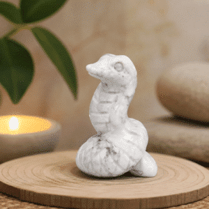Serpent en Jaspe Sang de Dragon – Courage & Vitalité